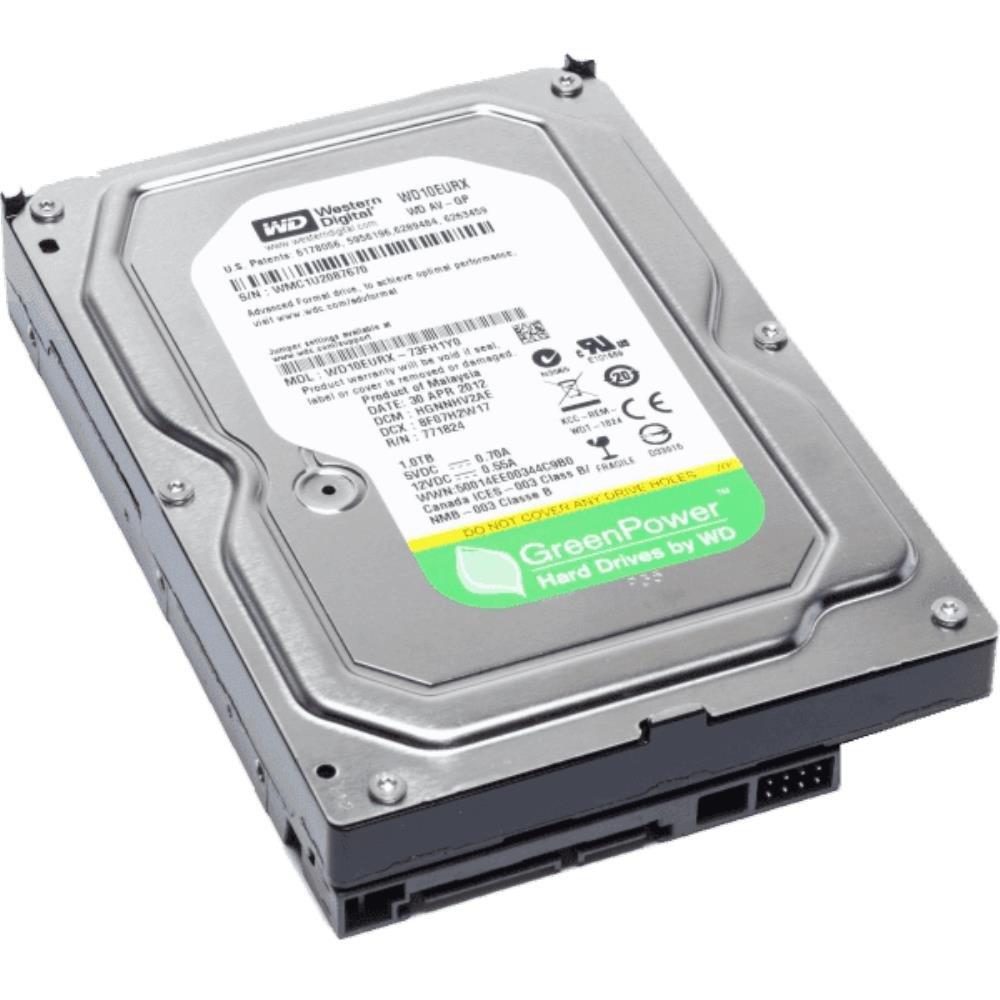 Hdd Int. Desktop 1Tb Wester Digital WD10EURX 64MB Sata7200 Rpm