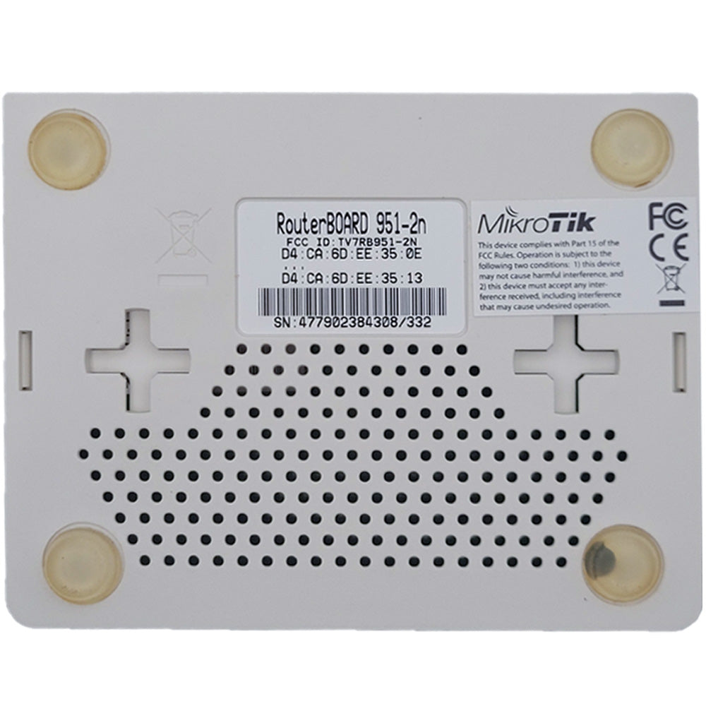 Roteador Mikrotik Routerboard Rb951-2 (Semi Nova)
