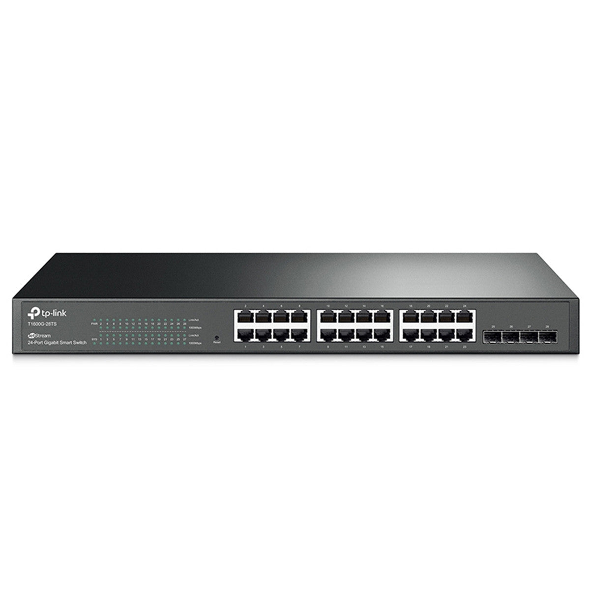 Switch Gigabit 24 Portas Tp-Link Hub T1600G-28ts TL-SG2424- 4 Slots 56gbps
