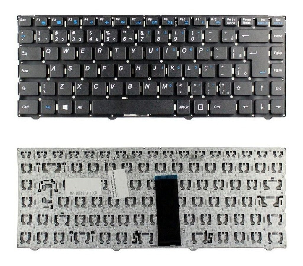 Teclado Notebook Itautec Pn:6-80-W2440-331-1 Mp-10F88pa-430w