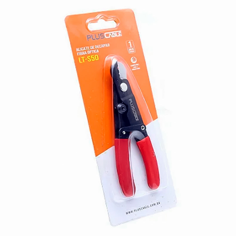 Alicate de Decapar Fibra Optica LT-S50 Pluscable