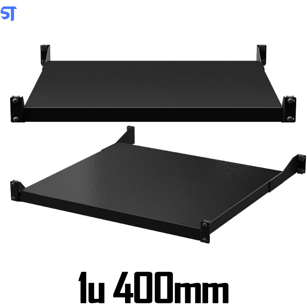 Bandeja Fixa Para Organização de Rack BF1U 400mm Intelbras