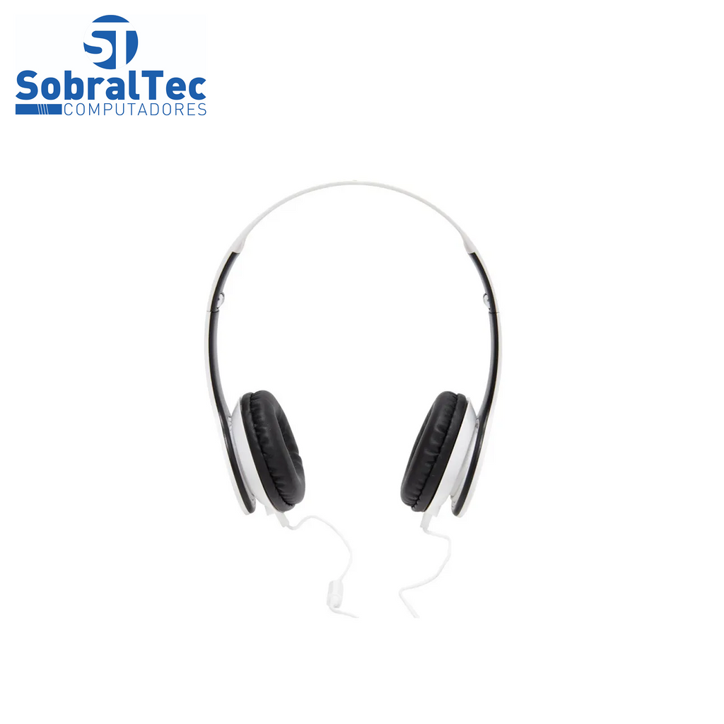 Fone Com Micorfone Dobravel PH-100WH Branco C3T