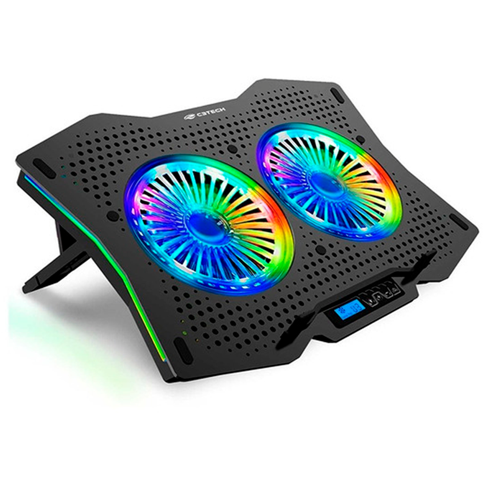 Base Para Notebook 17,3" Gamer NBC-400BK C3TECH