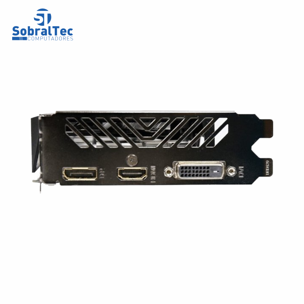 Placa De Vídeo Gigabyte GTX 1050 TI 4GB GDDR5 256 Bit Nvidia GV-N105TOC-4GD