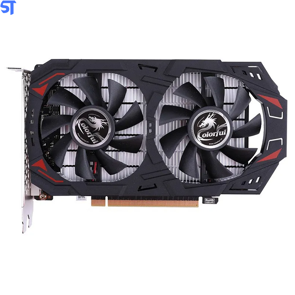 Placa de Vídeo Colorful GeForce GTX 1050 TI 4GB 128 bits GDDR5 4G-V