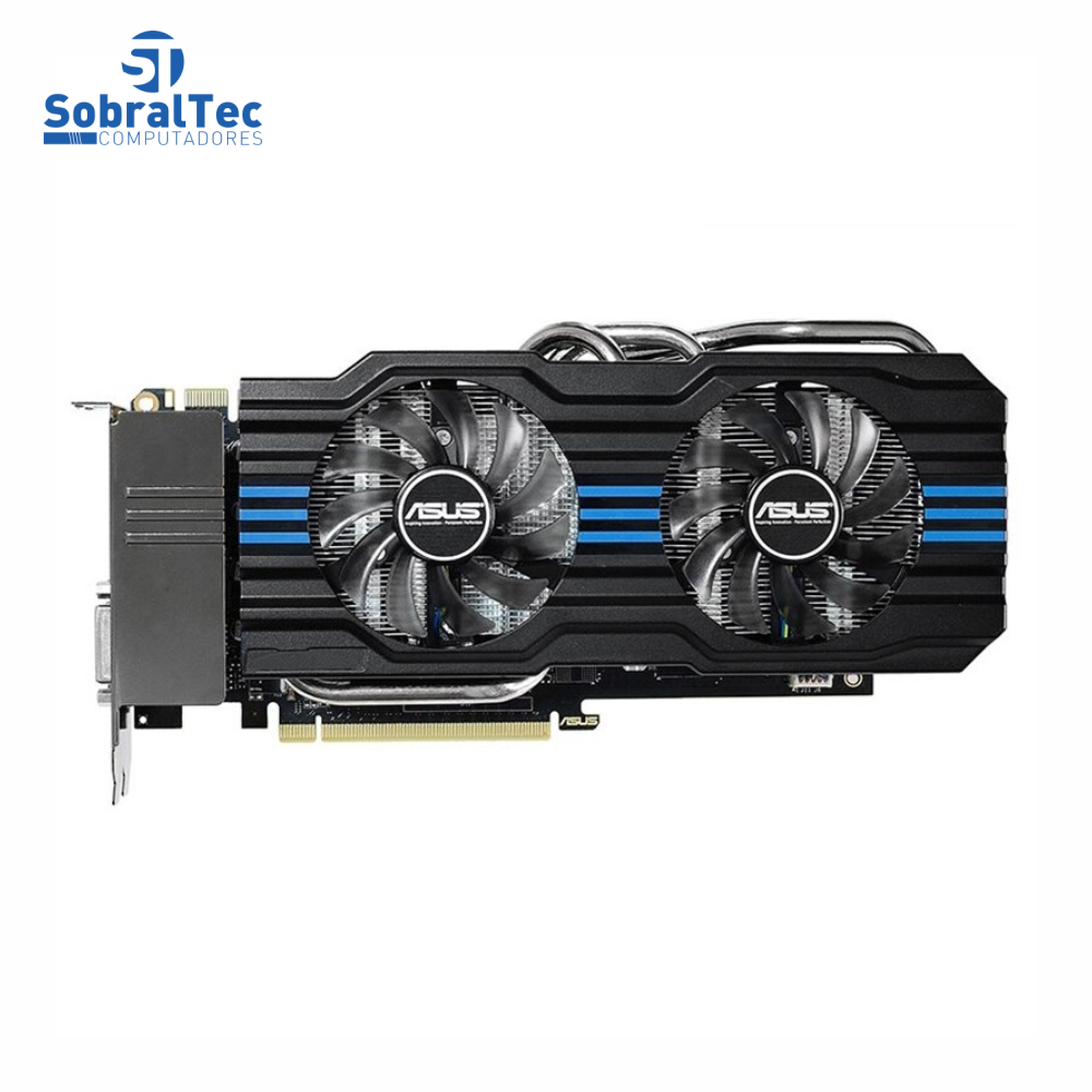 Placa De Vídeo Asus Gtx 970 4GB GDDR5 256 Bit Nvidia Geforce OC