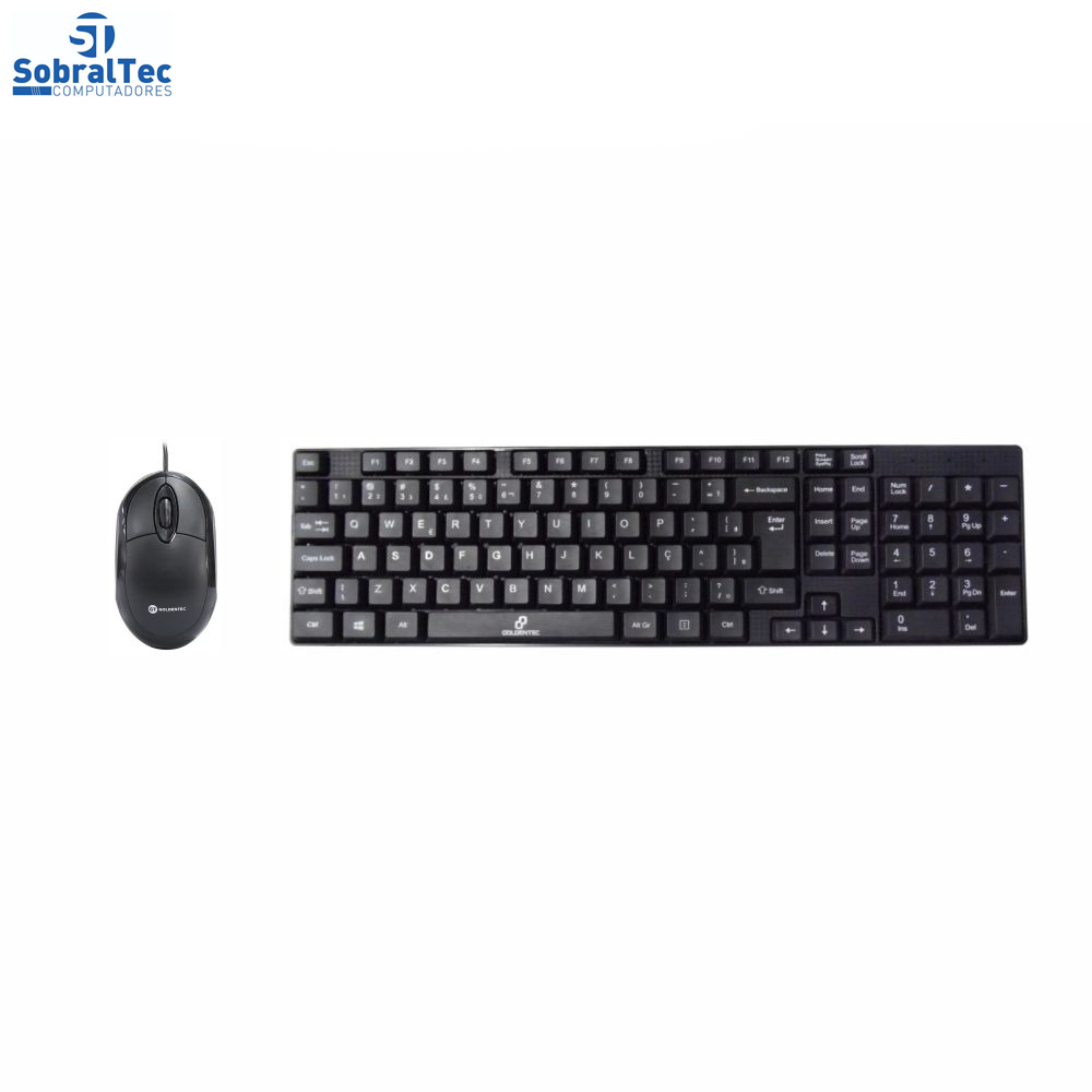 Computador Core i3-3240 HD SSD 128GB Memória Ram 4GB Gabinete C3Tec Com Teclado e Mouse