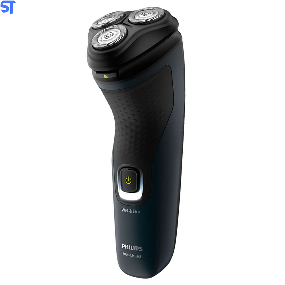 Barbeador Elétrico Philips Seco Molhado Shaver 1000 Bivolt S1121/ 41- Azul