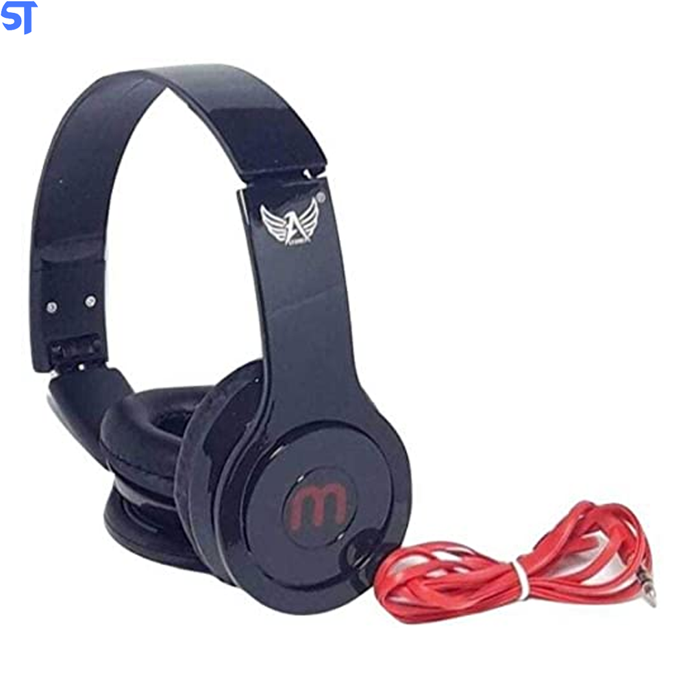 HeadPhone Com Conector P2 ALTOMEX Preto- A-888
