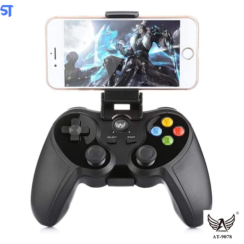 Controle Joystick Wireless Para Celular IOS Android e Windows Altomex At-9078