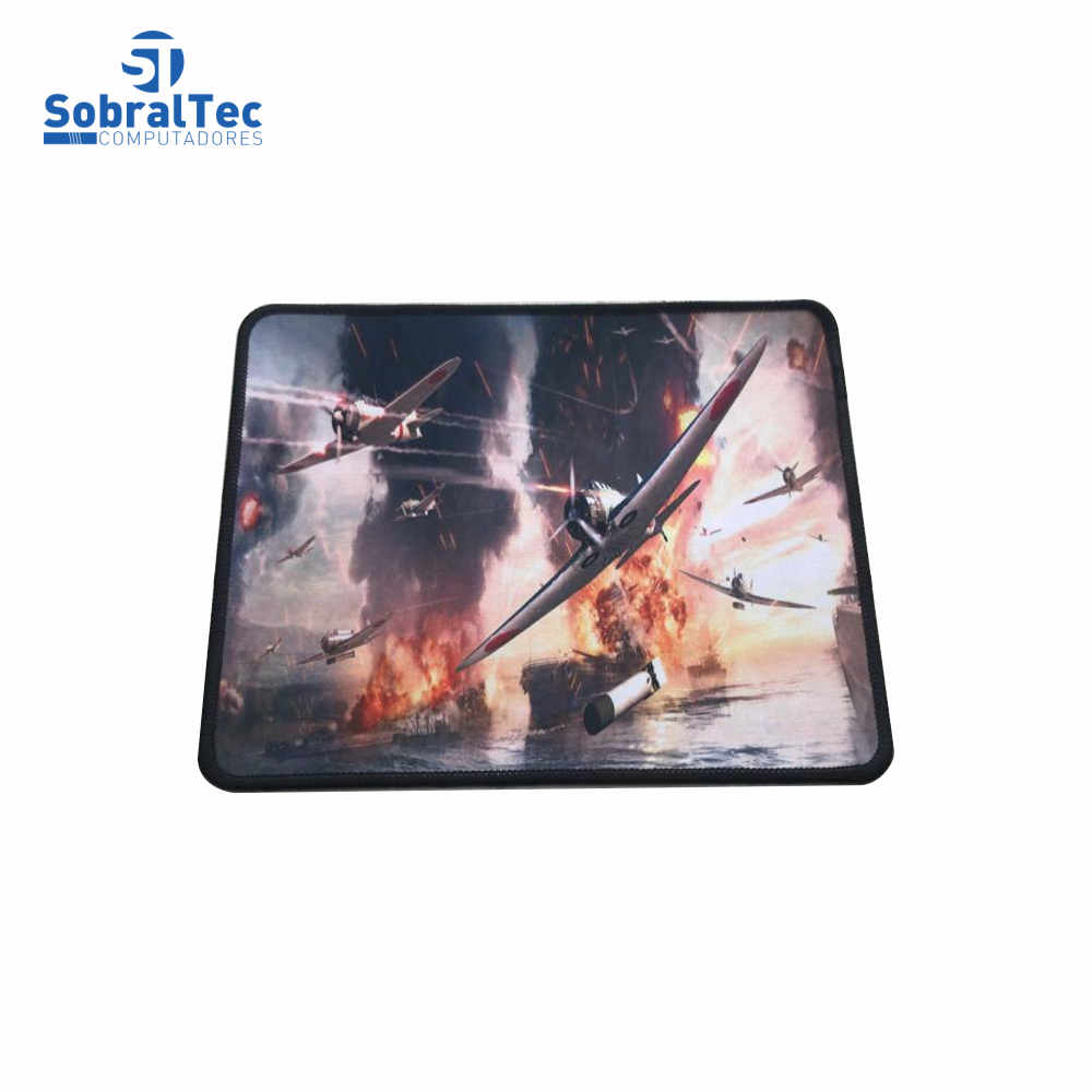 Mousepad Gamer Estampas World War 25x20 Cm Silk-Fliding AJ L-16 Avião Ju 87D