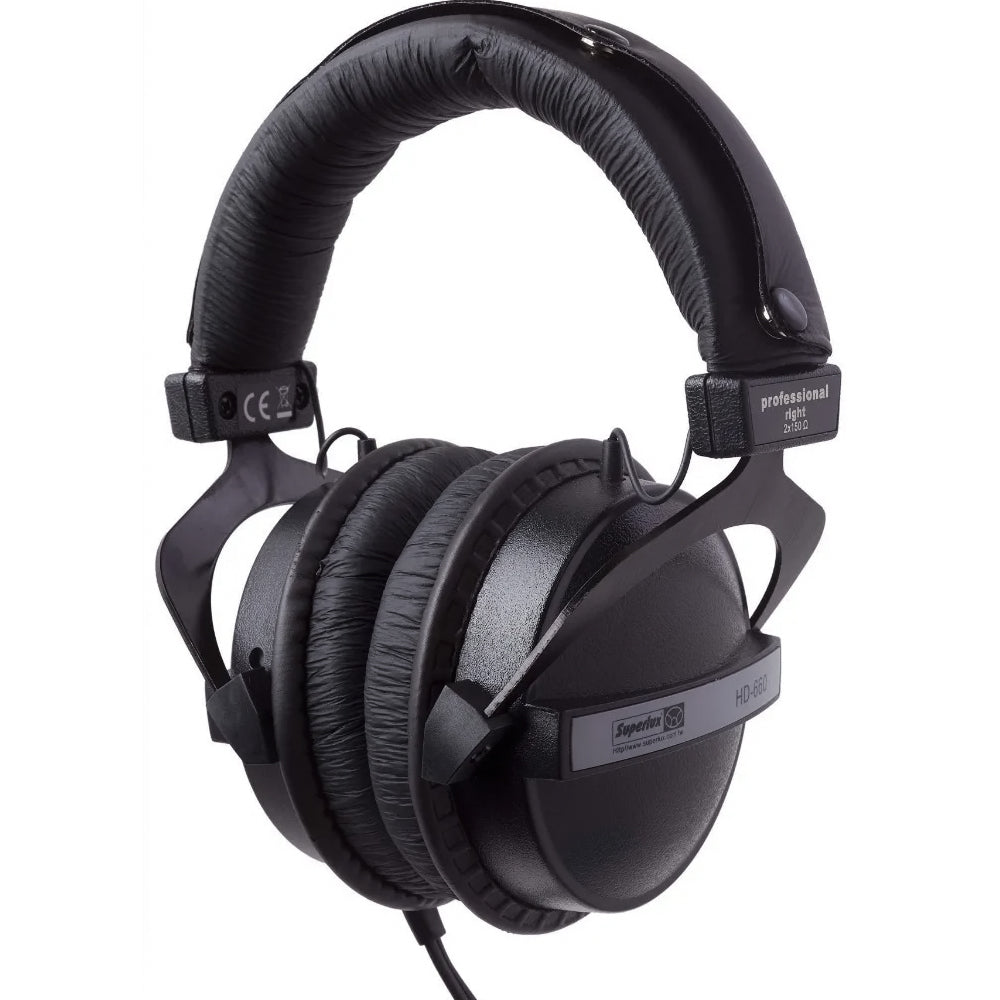 Fone de Monitoração Superlux HD660 - Profissional