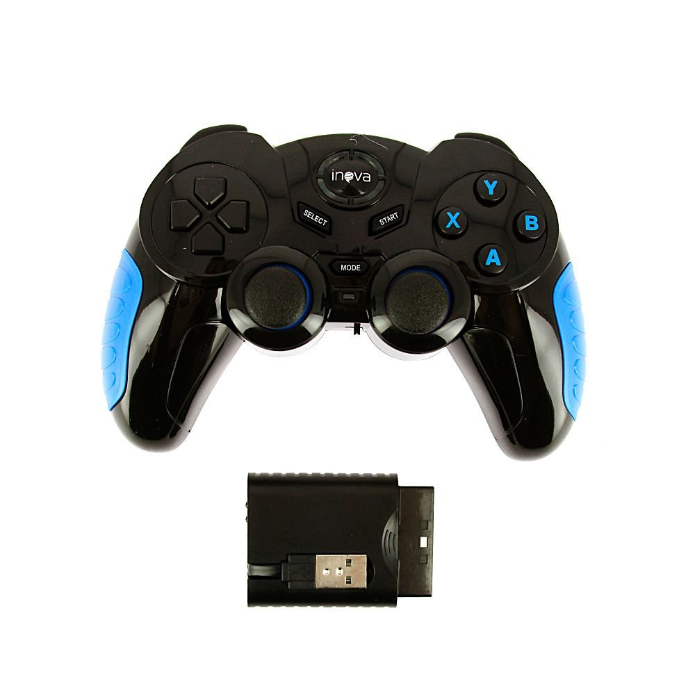 Controle Joystick Sem Fio Novo 7 em 1P2-P3-Usb-Pc-TvBox-Android Inova