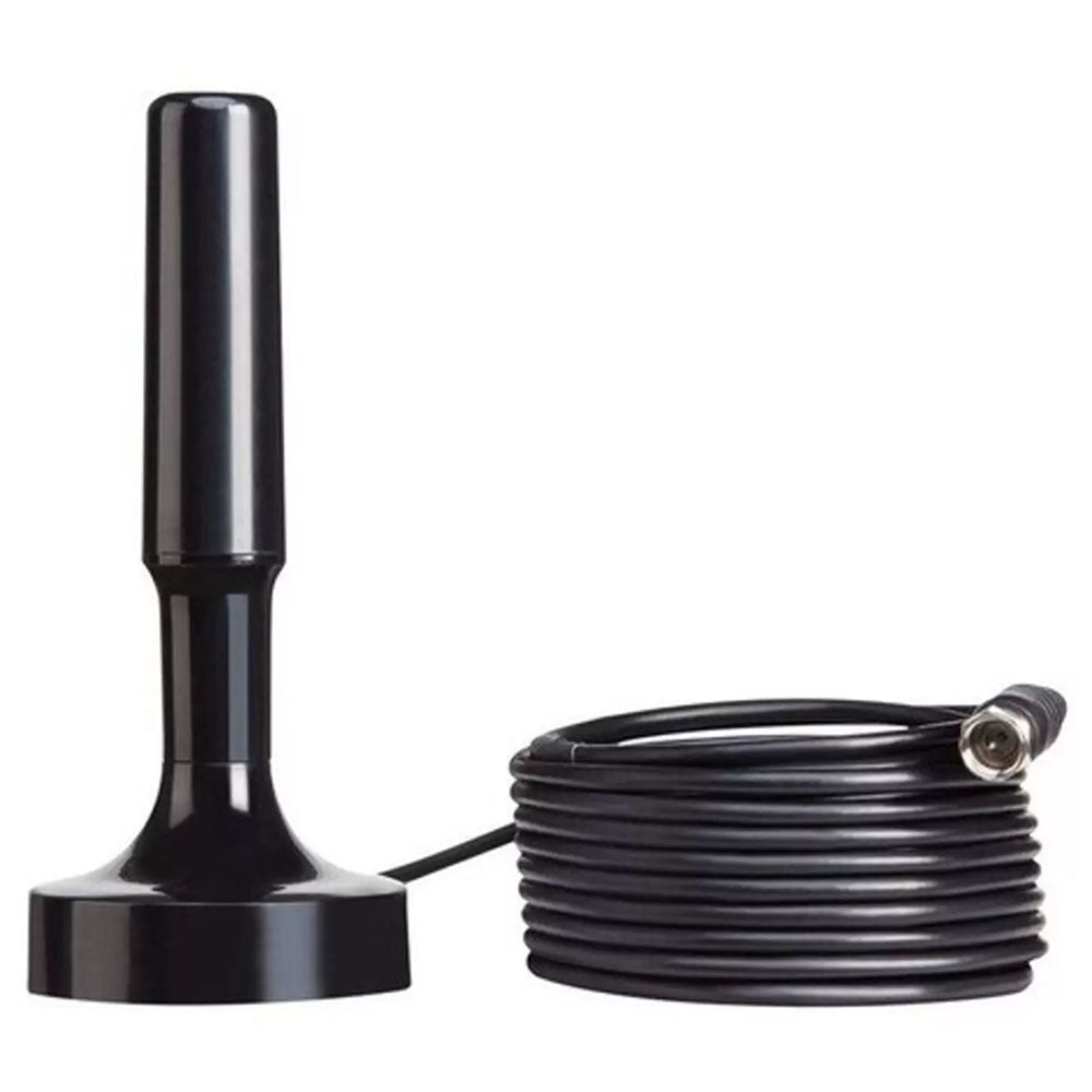 Antena Digital HDTV 5Mts Recepção De 360° 3.5 DBI Base com Imã Altomex - AL-3003
