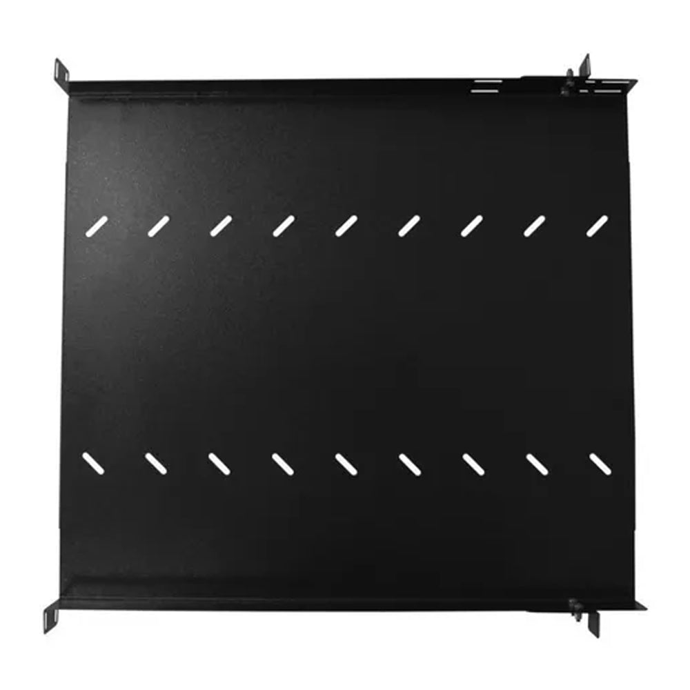 Bandeja Fixa 19" x 350mm 4 Pont Fixacao Max Eletron Preto 3942