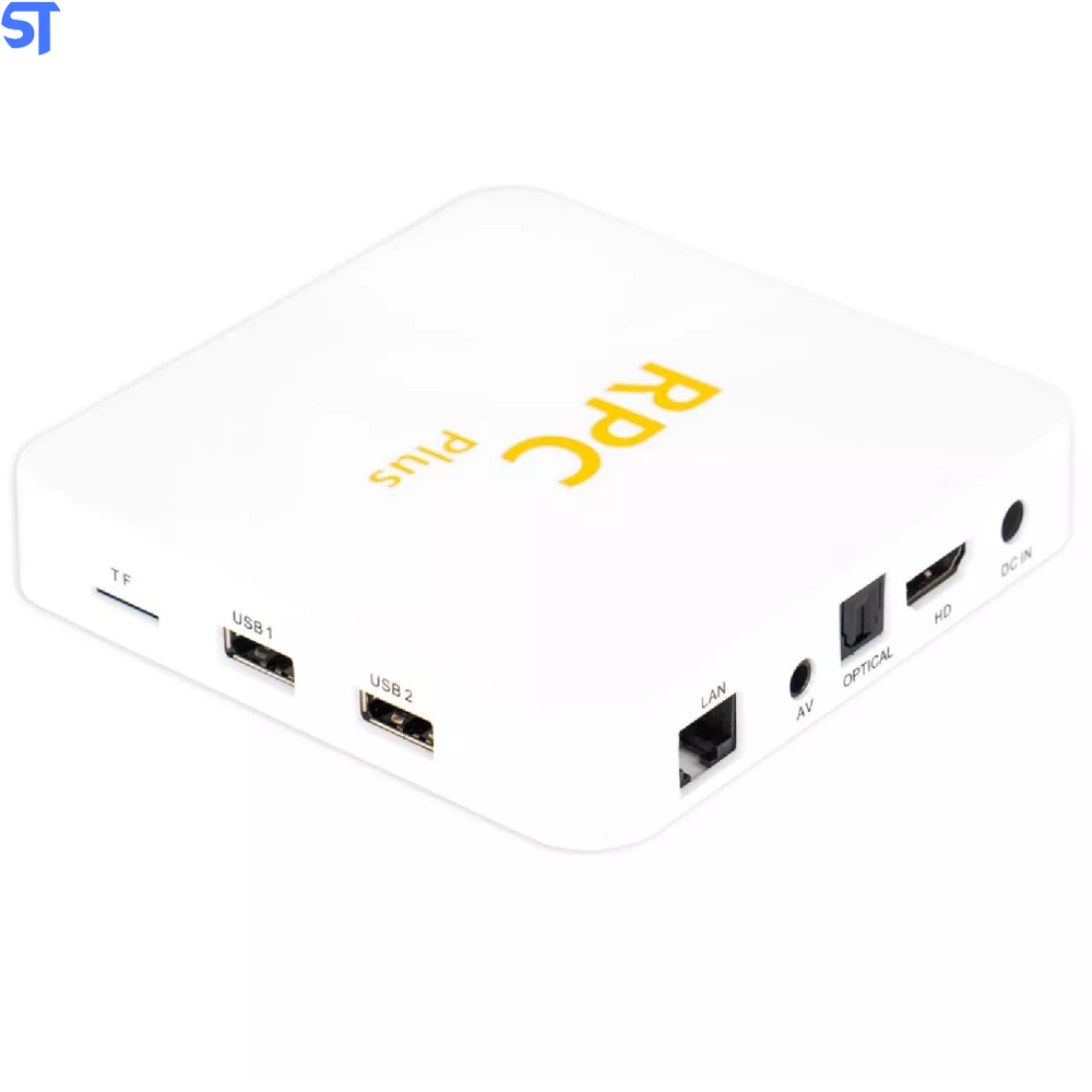 Receptor TV Box RPC Plus 8K / 128GB / 16GB RAM / Android 10.1 - Branco