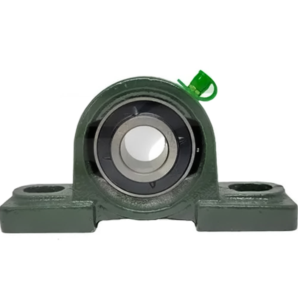 Kit 2 Mancal Pedestal P204 com Rolamento 20mm com Eixo 60cm