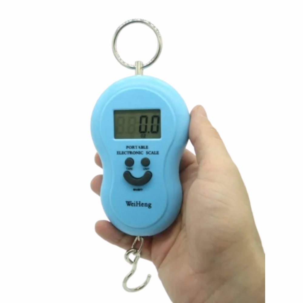 Balança Portátil Digital Até 50kg Peixeiro - Aguiagold