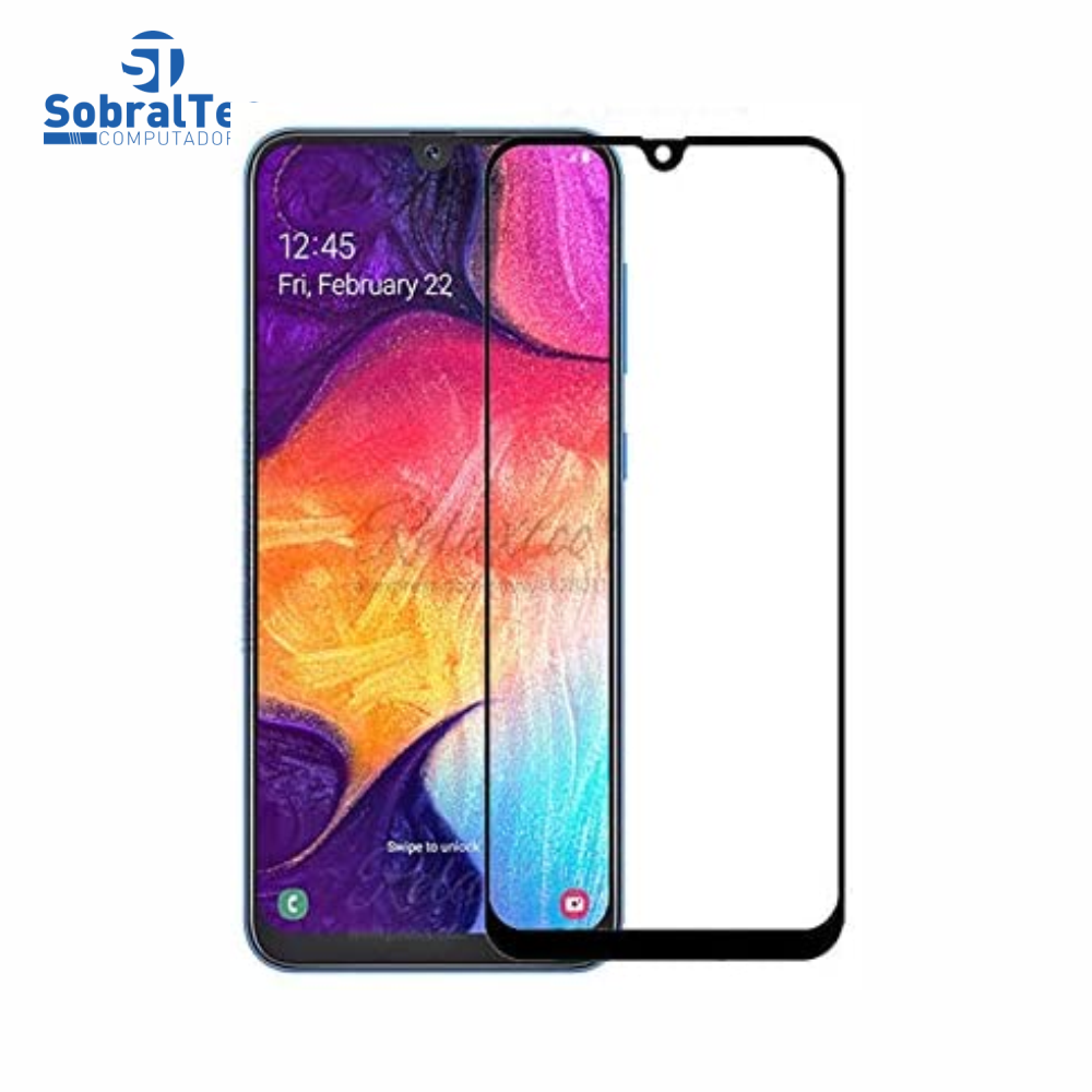 Película Protetora De Vidro 3D Temperada Para Celular A10, A10s