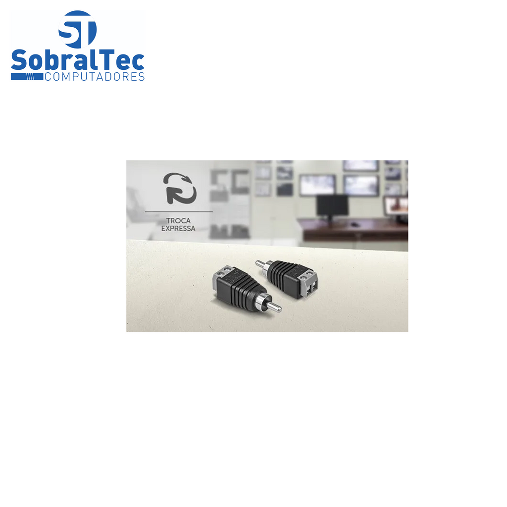 Conector Para Camera Sist Seg Conex 1000 Rca m