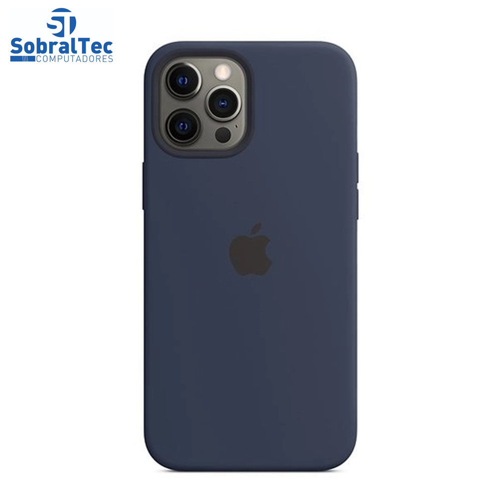 Case De Silicone Para iPhone 12 e 12 Pro