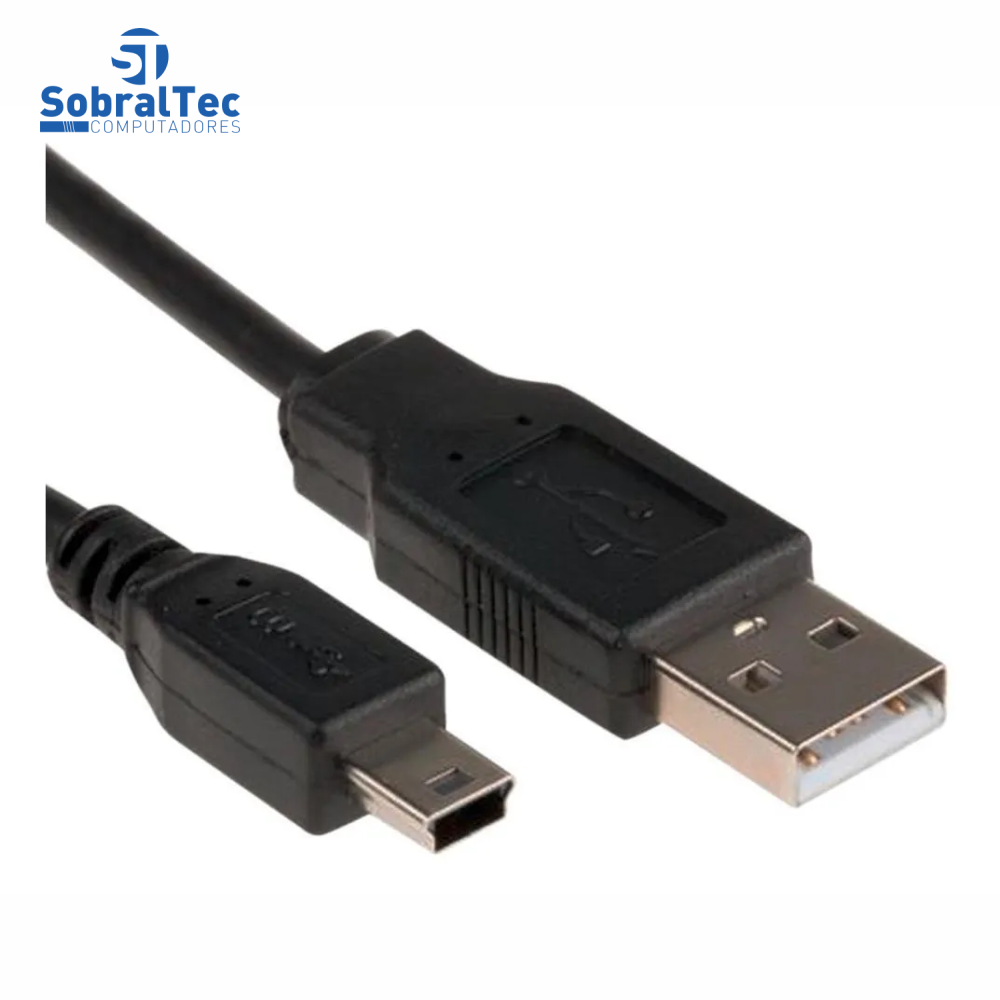 Cabo V3 Macho Para Usb 2.0 Macho 1Mt Dados e Carga