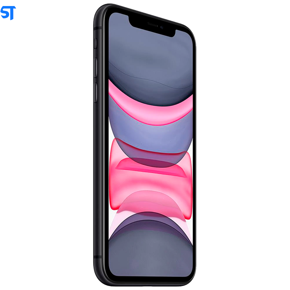 iPhone 11 Apple 128GB Preto 6,1” 12MP iOS- MLPF3BR/A Câmera Dupla de 12MP