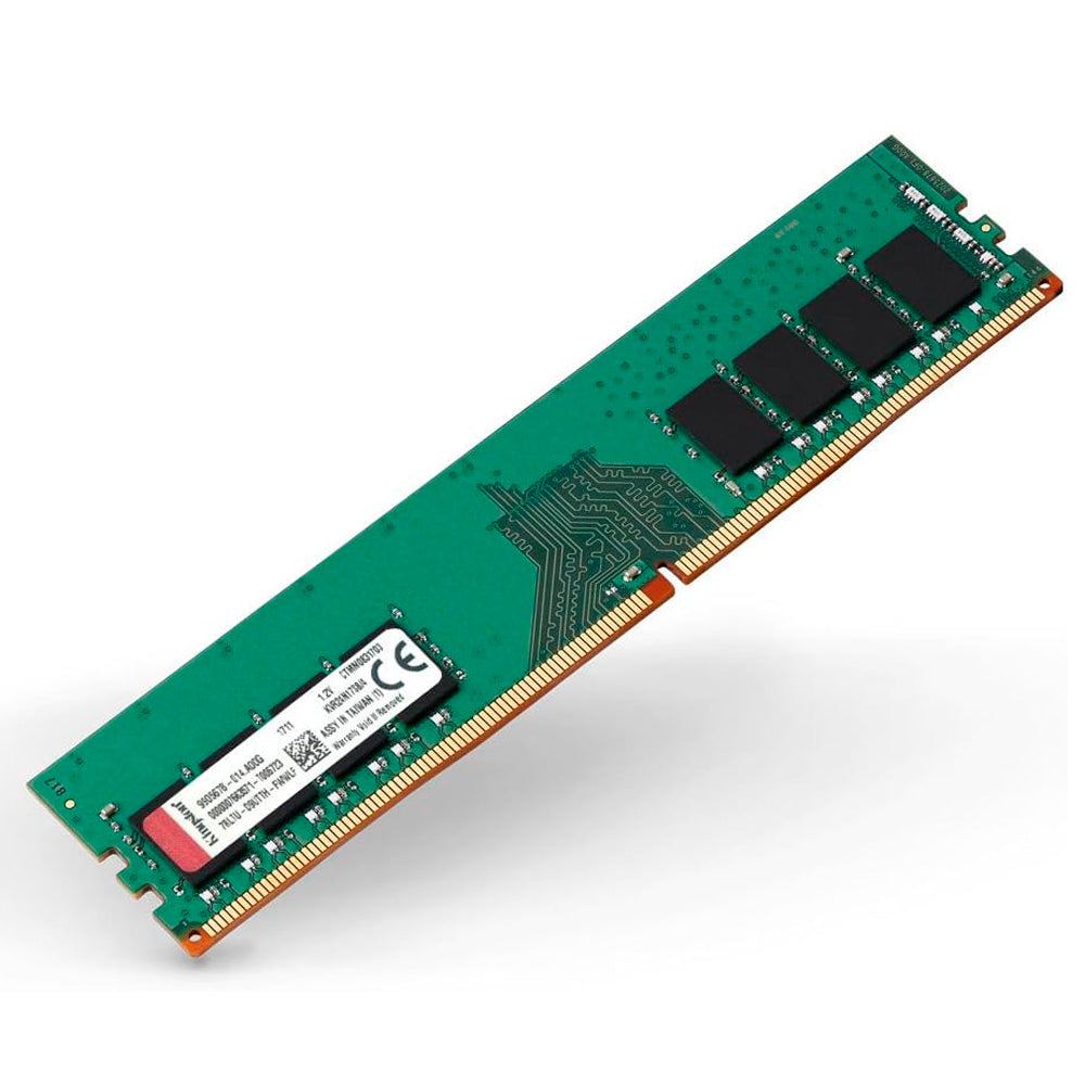 Memória Ram Desktop 4GB 2400MHz DDR4 Kingston KVR24N17S8/4 - Preta