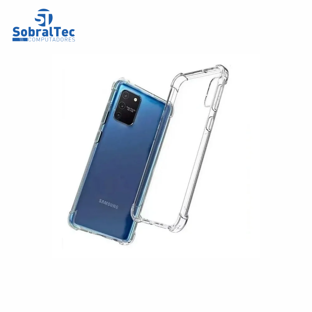 Capa Silicone Tpu Transparente Borda Anti Impacto Anti-Shock Samsung Galaxy A71
