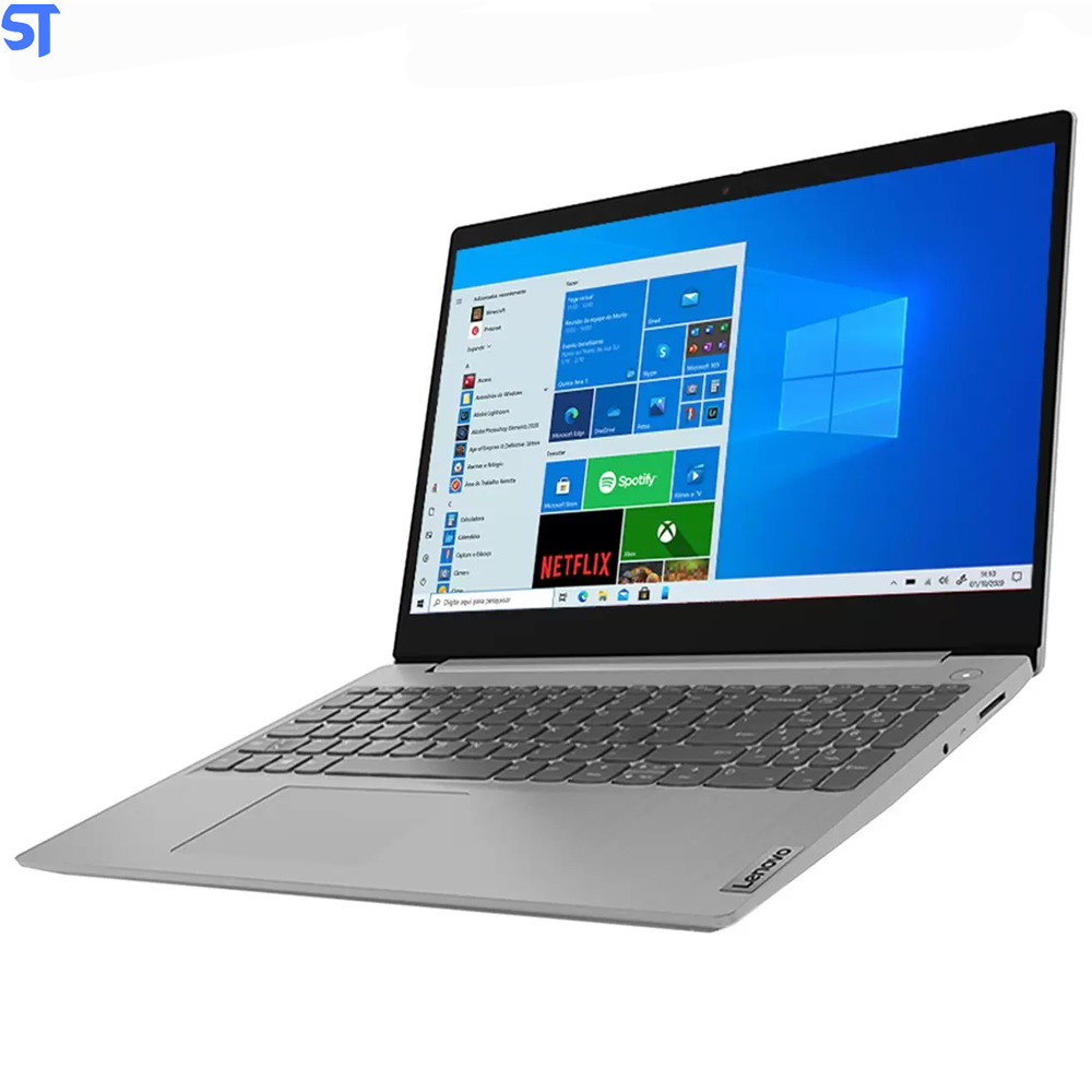 Notebook Lenovo IdeaPad 3i 15IML05 Intel Core i3 - 4GB Ram e SSD de 256GB Tela 15,6” LCD Windows 10