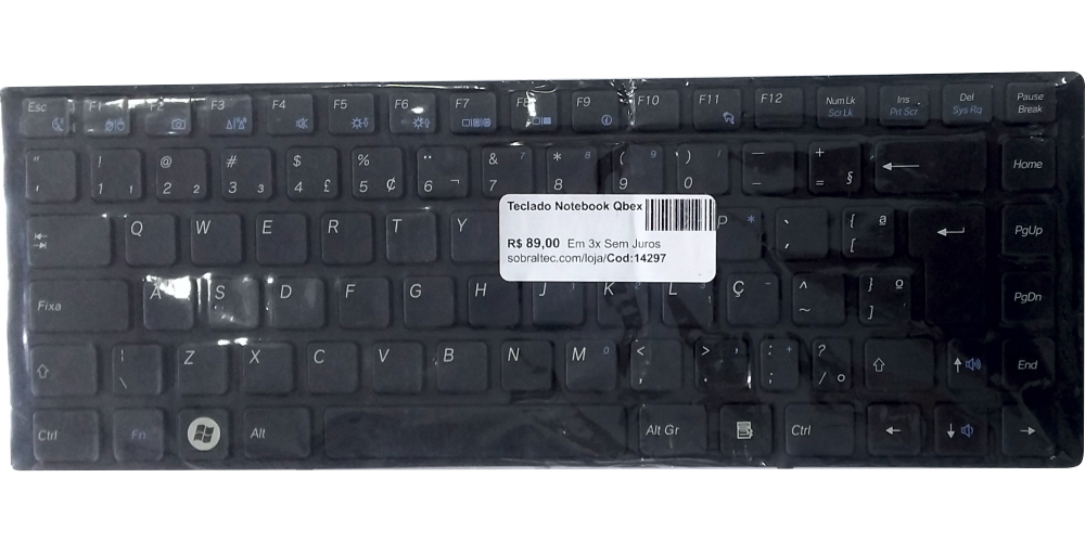 Teclado Notebook Qbex