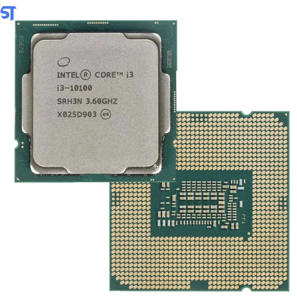 Computador Core I3 10th, 4GB de Memória, Disco SSD 256GB - Gabinete Slim - Com Gabinete Slim Micro ATX Horizontal
