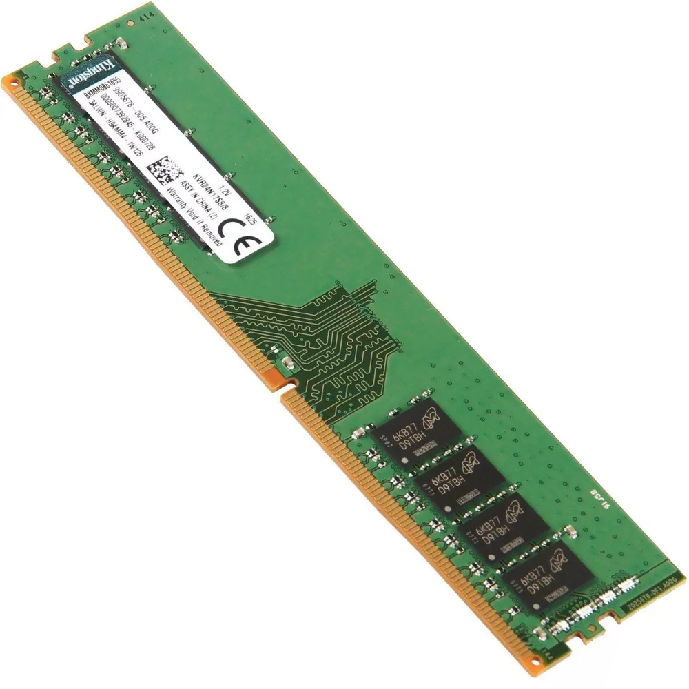 Memória Ram Desktop  8GB 2400MHz DDR4 Kingston - KVR24N17S8/8