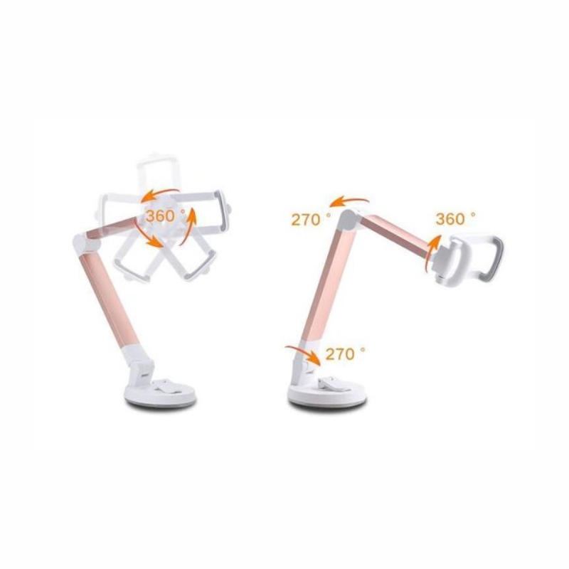 Suporte Para Telefone H'maston Com Braço Em Alumínio Ajustável 360º CJ23