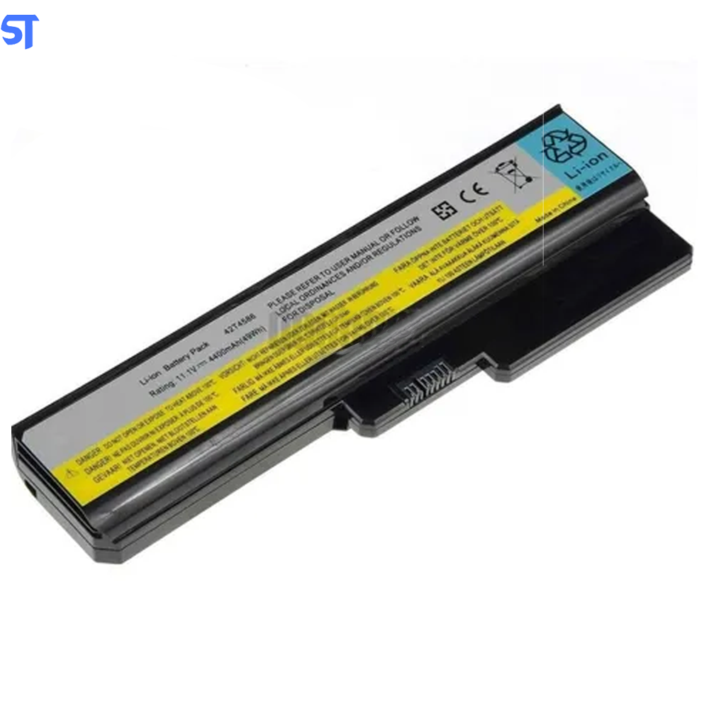 Bateria Notebook Compatível Com Ibm Lenovo B460 B550 - 6 Celulas - Preto - 10.8V