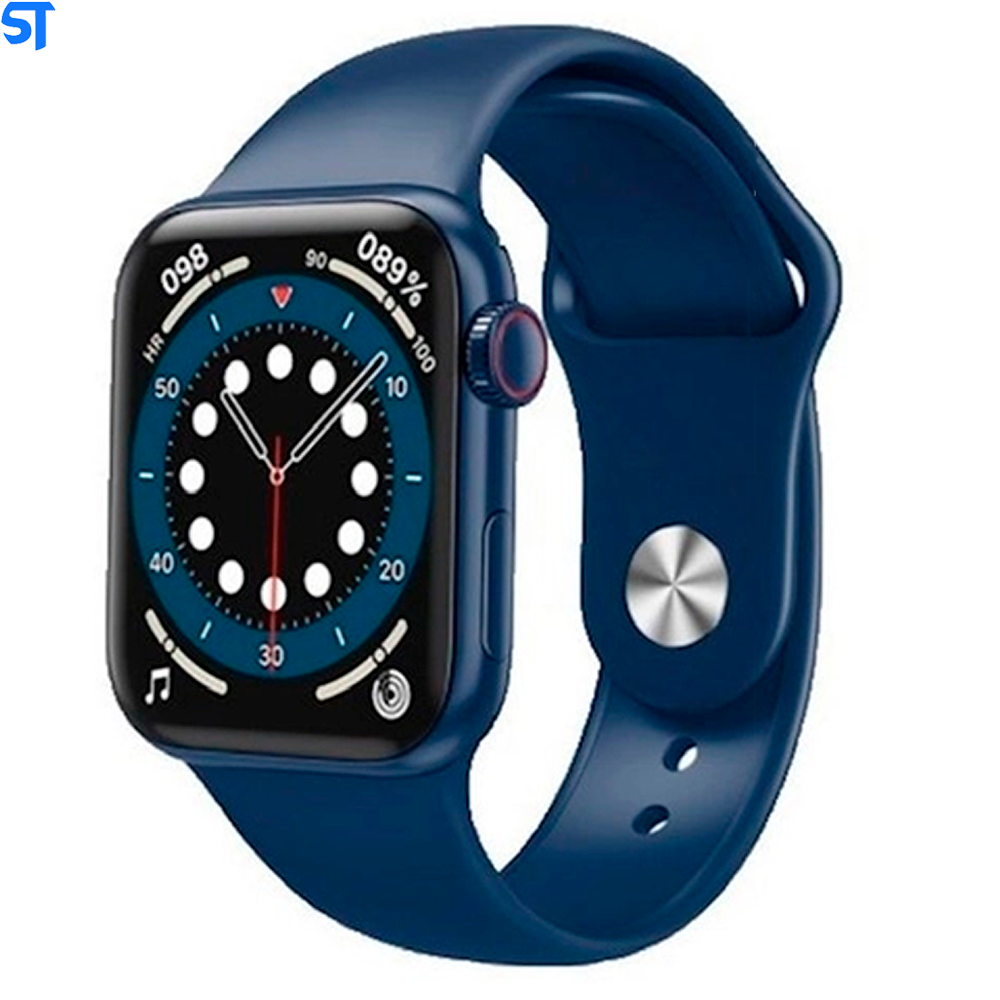 Relógio SmartWatch HW12 Azul 40mm Tela Infinita Com Sensor Cardíaco