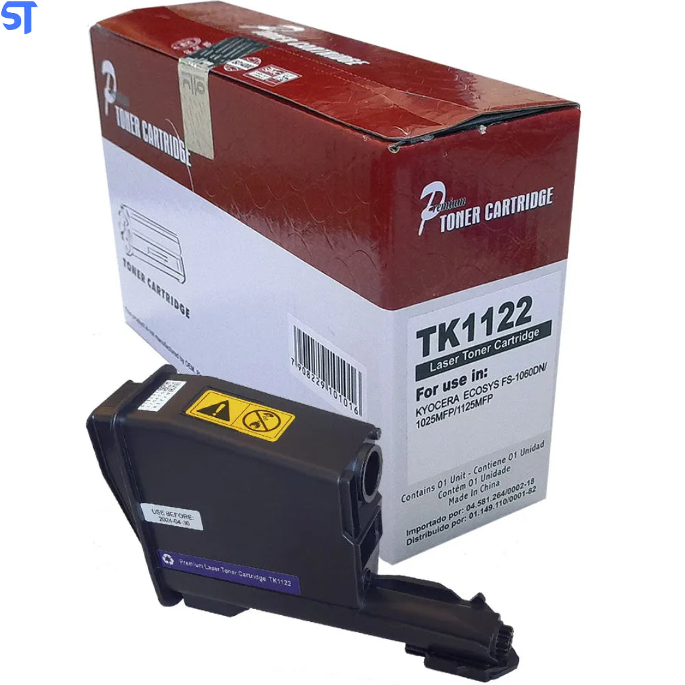 Toner Kyocera TK-1122 Para FS-1060DN FS-1025 FS-1125MFP- Compatível