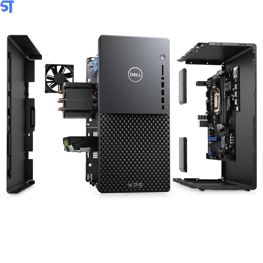 Microcomputador Dell XPS 8940 Core i7-10700, RAM 16GB, GeForce RTX 3060, HDD 1TB, SSD 256GB, Wifi 6 AX1650i, DVD+-RW, MC
