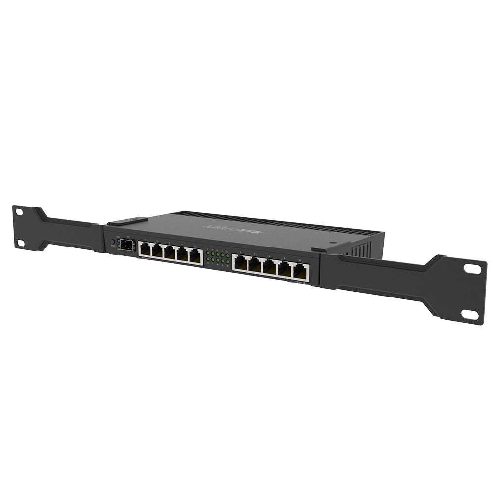 Roteador Bridge MikroTik The 4011 Series RB4011iGS+RM 10 Portas Gigabit +1 Porta SFP+ L5