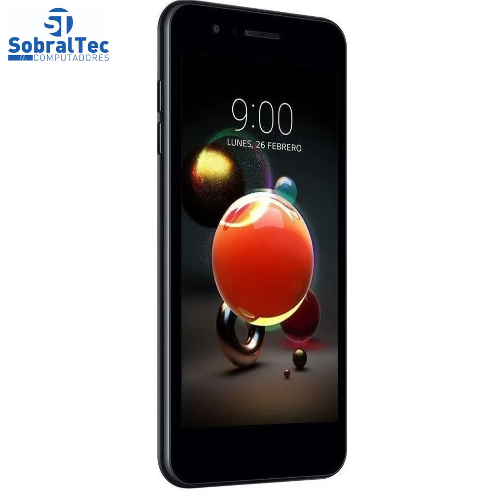 Smartphone LG K9 TV Dual Chip Android 7.0 Tela 5" Quad Core 1.3 GHZ 16GB 4G Câmera 8MP - Preto