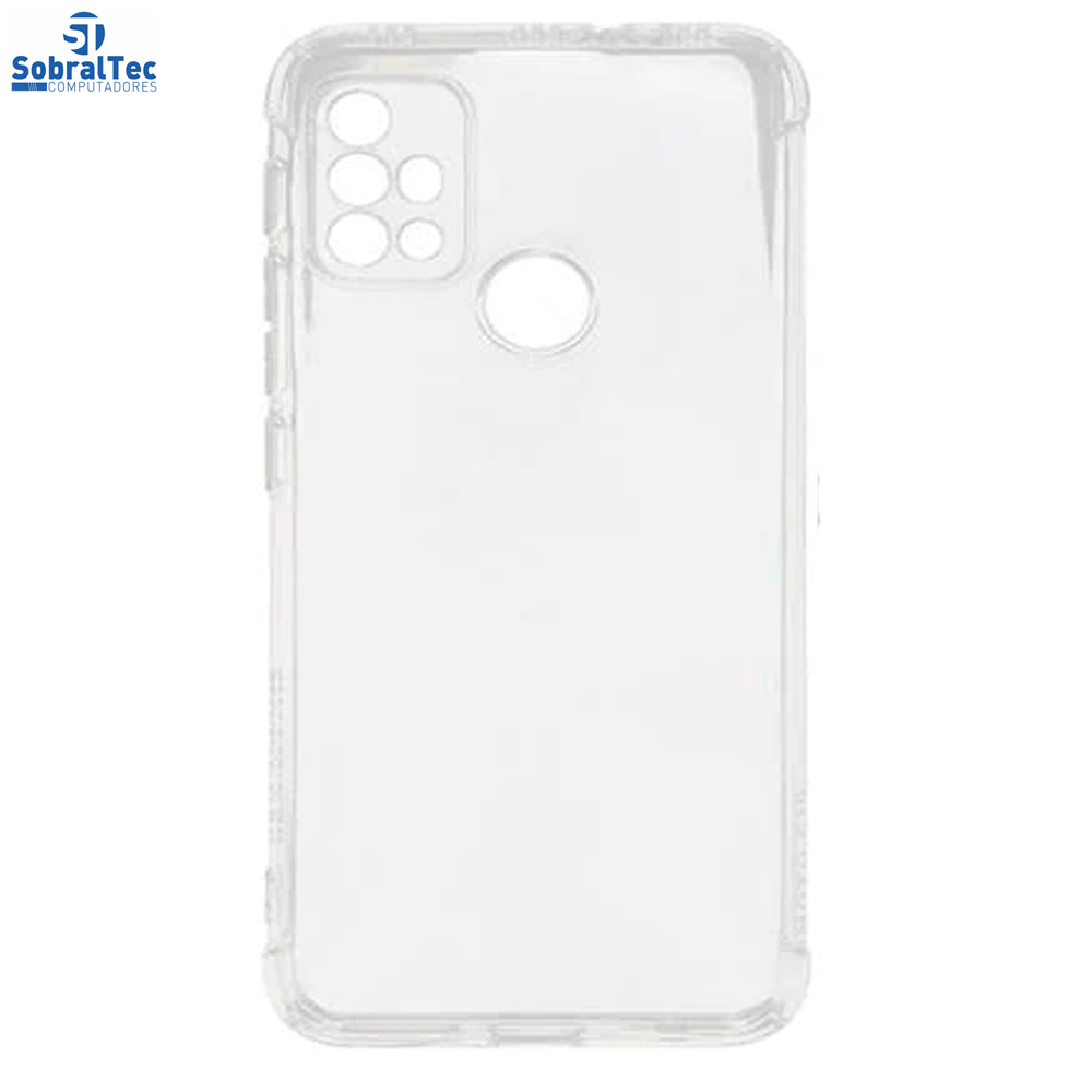 Capa De Silicone Transparente Anti Impacto Moto G10/G30
