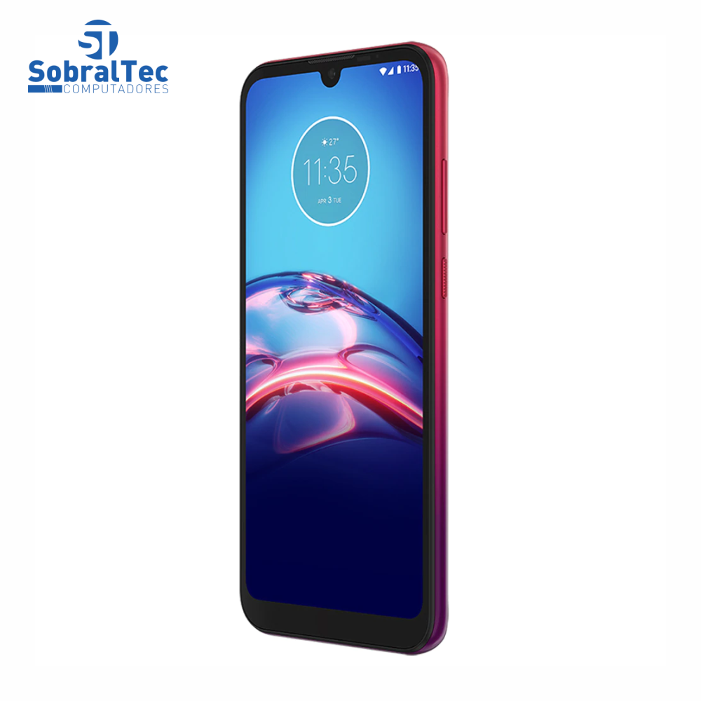 Smartphone Motorola Moto E6s Magenta 64GB Tela 6.1" Câmera Traseira Dupla Processador Octa-Core 2GB RAM XT2053-2 V2