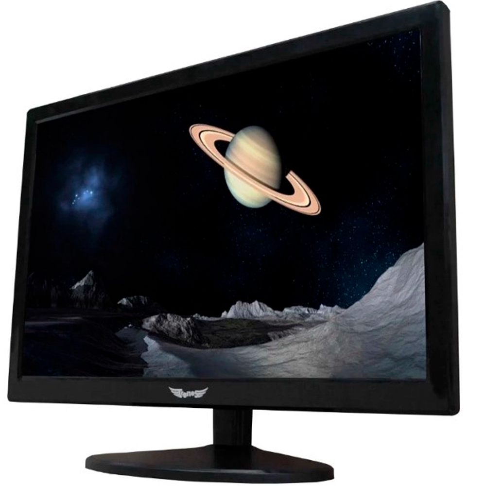 Monitor Led Tronos 17.1" TN 17TRS-KAN Preto Widescreen Hdmi/Vga