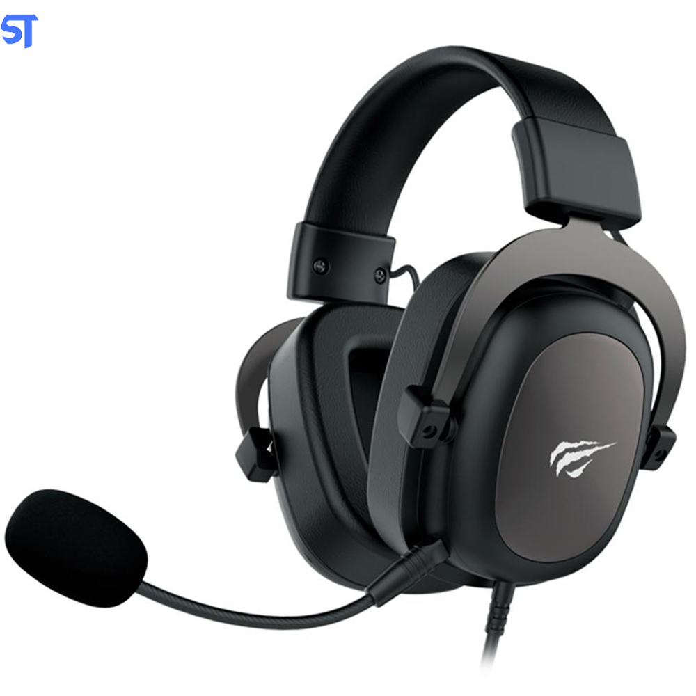 Headset Gamer Havit H2002D Driver 53mm Preto P3 e P2 Com Microfone PC e Consoles - HV-H2002D