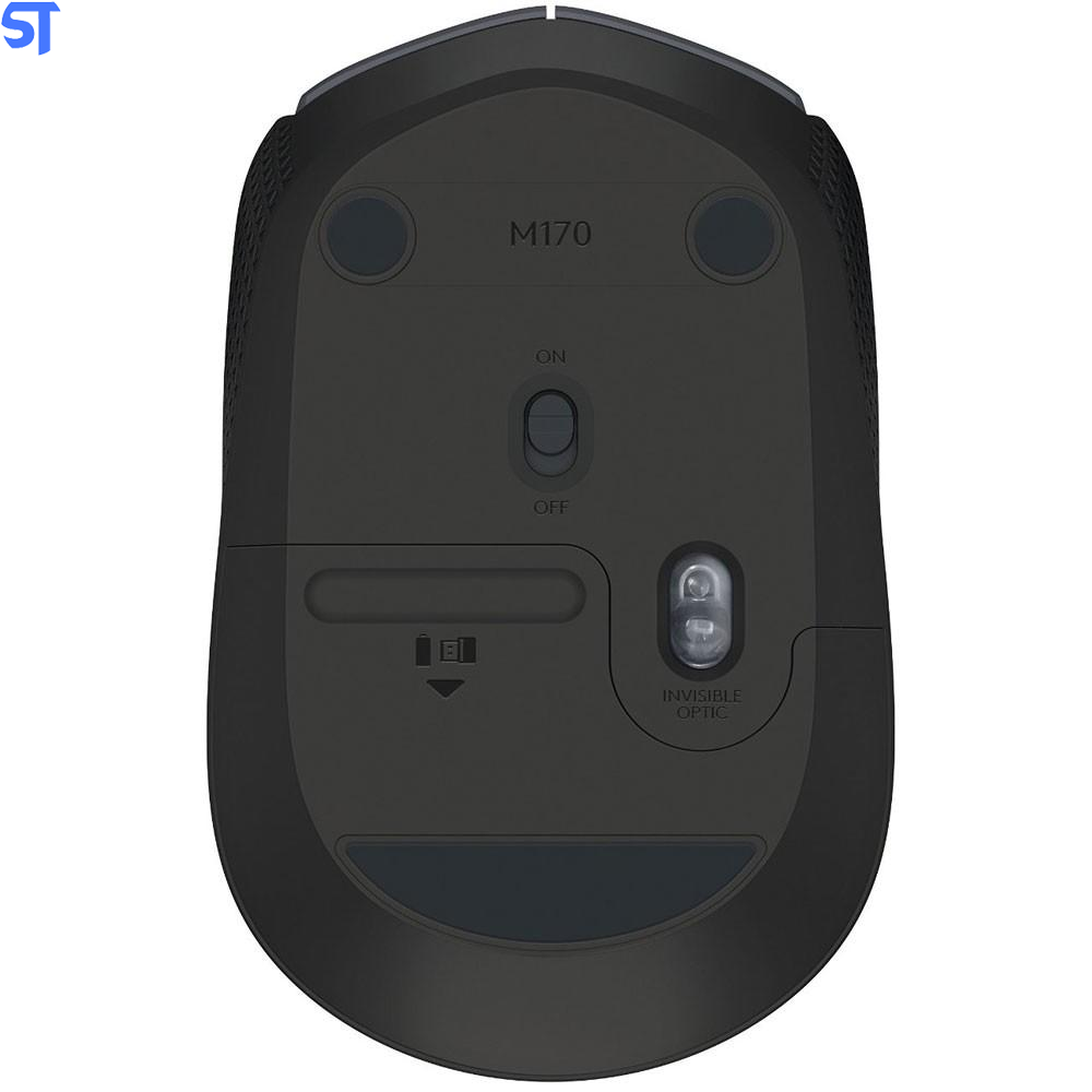 Mouse Logitech Wireless M170 Vermelho