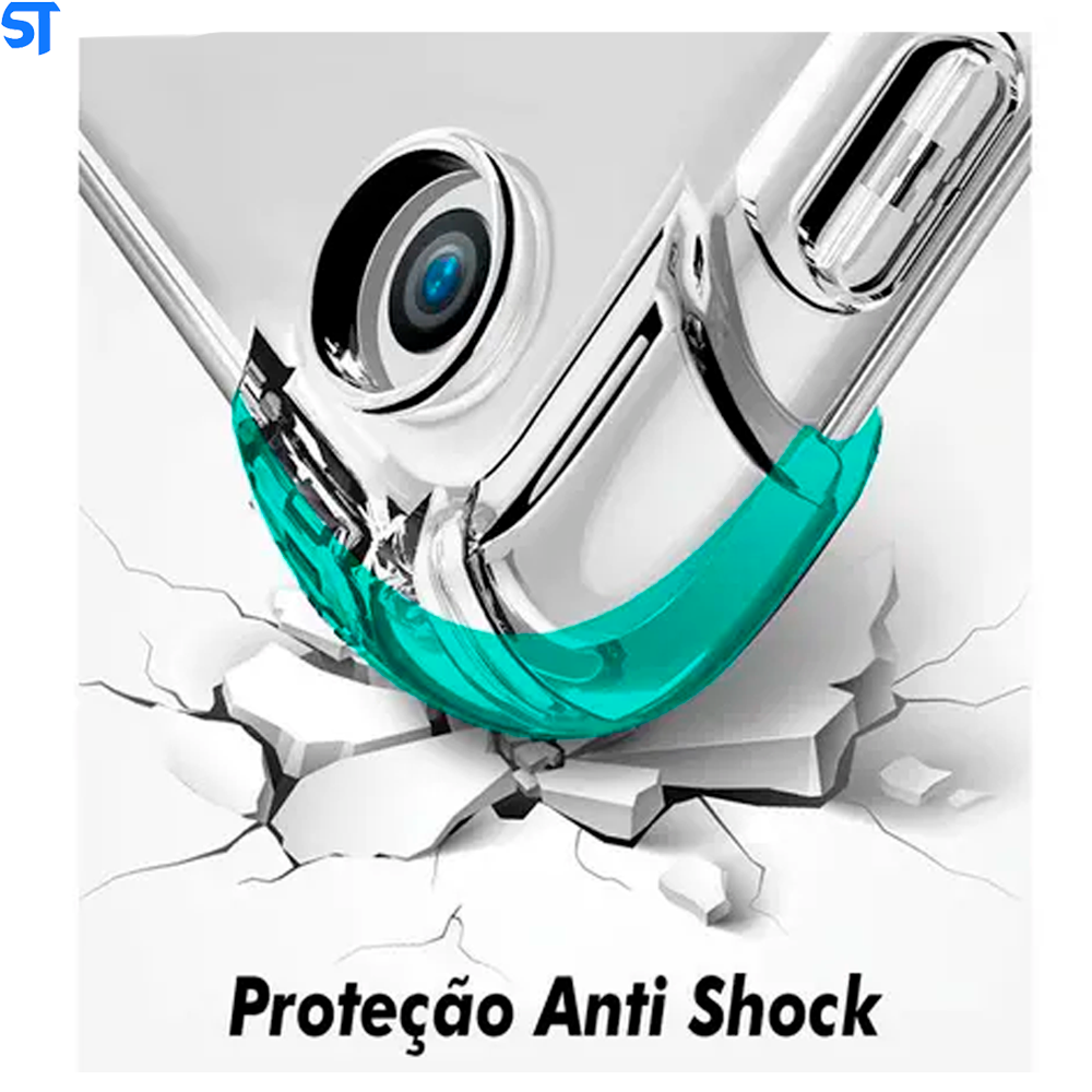Case De Silicone Transparente Anti Impacto Para Tab A 8" - SM-P200