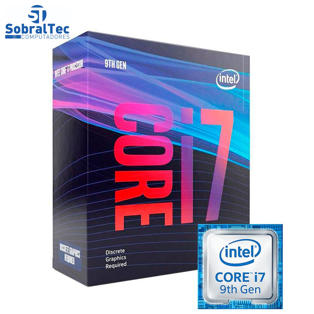 Processador INTEL Core I7 (1151) I7-9700F 4,70 GHZ - BX80684I79700F