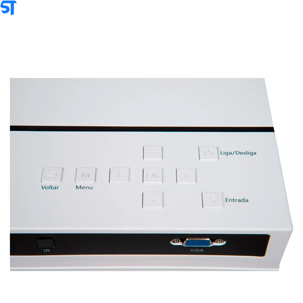 Projetor 3500 Lumens Full HD com HDMI, USB, AV e VGA | Goldentec