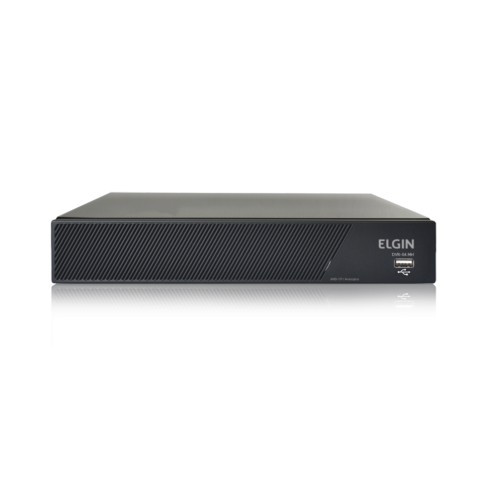 Dvr Gravador Digital Elgim 4 Canais Hibrido/Anal/ip/Cvi AHD MH 1080N Elgim